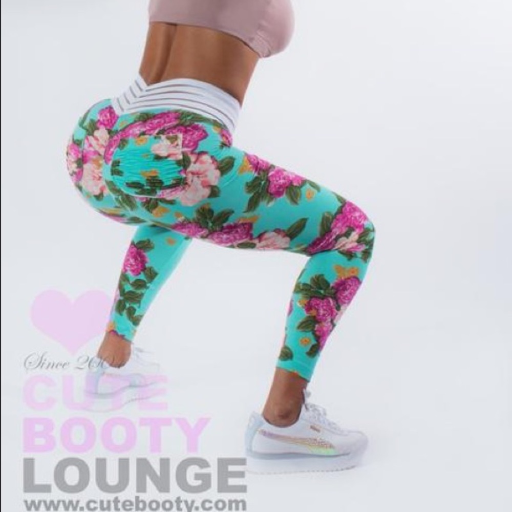 NWOT Cute Booty Lounge leggings L - Picture 2 of 7